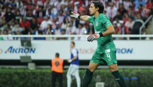 Toño Rodríguez durante un partido de Chivas