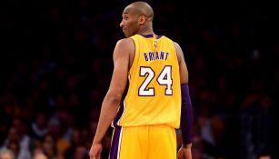 Kobe Bryant en partido con los Lakers