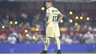 Castillo, en un partido del América