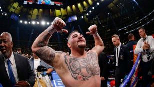 Andy Ruiz, después de una pelea