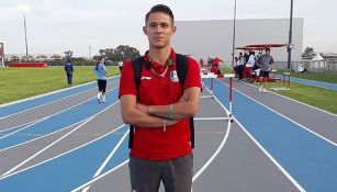 Martín Loera después de una carrera