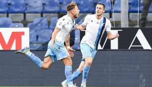 Immobile festeja un nuevo triunfo 