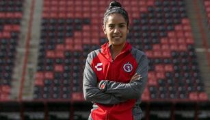 Lucero, en su presentación con Xolos