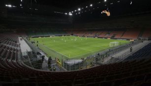 San Siro vacío en el Inter de Milan vs Ludogorets