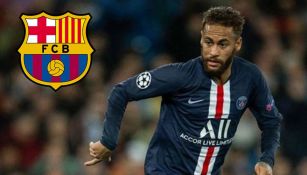 Neymar, en un juego con el PSG