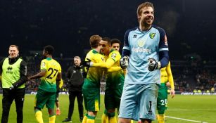 Tim Krul tras avanzar a Cuartos de FA Cup