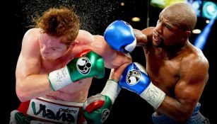 'The Money' impactó al Canelo durante un combate