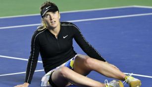  Elina Svitolina en acción en el Abierto de Monterrey