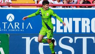 Vargas celebra el primer gol del encuentro 