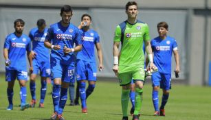 Sebastián Jurado en lamento con Cruz Azul sub 20