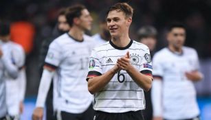 Kimmich, seleccionado alemán, en celebración