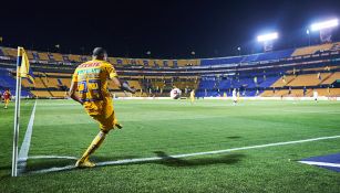 Muy extraño ver el Volcán sin gente para un duelo de Tigres