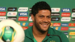 Hulk, durante una conferencia de prensa