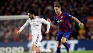 Rakitic compitiendo contra Isco