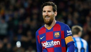 Messi en un juego del Barcelona