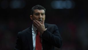 Chepo de la Torre, en un partido del Toluca