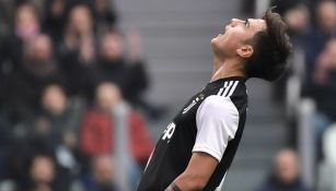 Paulo Dybala en lamento con Paulo Dybala