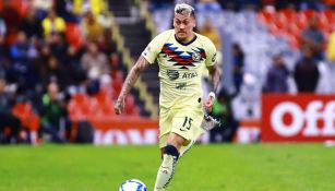 Nicolás Castillo en acción con América