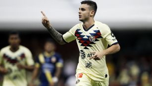 Nicolás Benedetti jugando con América