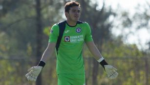 Sebastián Jurado, portero de Cruz Azul