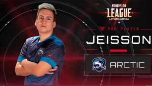 Jeisson Cedeño, jugador ecuatoriano del equipo Arctic Gaming