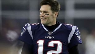 Tom Brady en un juego con los New England Patriots 