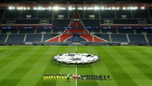 Partido del PSG en Champions League