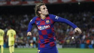 Griezmann celebra un gol con el Barcelona 