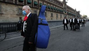 Mariachis en las calles del centro histórico