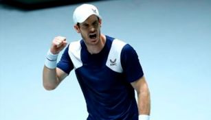 Andy Murray en un juego de tenis