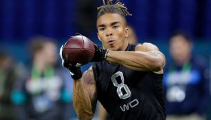 Chase Claypool realiza una práctica en el evento 'Combine'