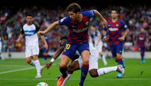 Sergi Roberto, en un juego del Barcelona