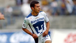 Jaime Lozano durante un partido con Pumas