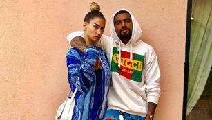 Kevin-Prince Boateng junto a Melissa Satta