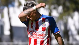 Cristian Calderón en entrenamiento