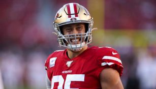 Kittle fue una de las figuras de 49ers en la temporada 2019