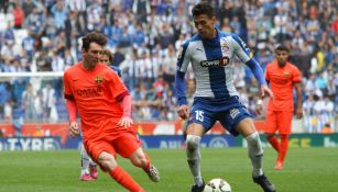 Héctor Moreno en su paso por el Espanyol