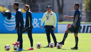 Entrenamiento del América en Coapa