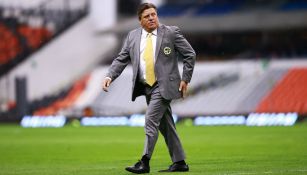 Miguel Herrera en el Estadio Azteca