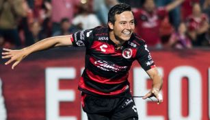 Erick Torres celebra anotación con Xolos 