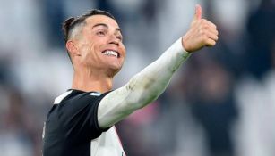 CR7 durante un partido de la Juventus