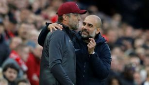 Guardiola con Klopp