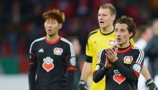 Guardado, tras un juego del Bayer Leverkusen