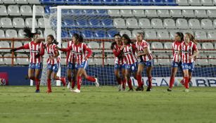 Atlético de San Luis Femenil en partido