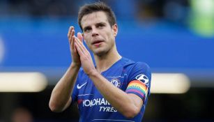 César Azpilicueta tras un duelo con el Chelsea 