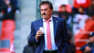 La Volpe en un partido