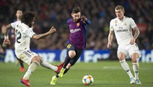 Real Madrid contra Barcelona en partido de LaLiga