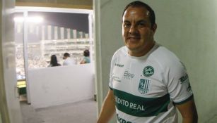 Cuauhtémoc Blanco antes de un partido de Zacatepec