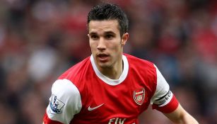 Van Persie jugando con el Arsenal