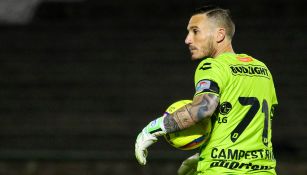 Cristian Campestrini  en partido con Dorados